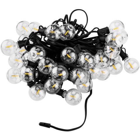 Girlanda Solarna 19,5m 40LED Kulki z Pilotem Ogrodowa Ciepła Callis Lumiled