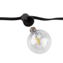 Girlanda Solarna 19,5m 40LED Kulki z Pilotem Ogrodowa Ciepła Callis Lumiled