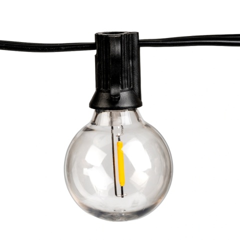 Girlanda Solarna 6,5m 12x LED Kulki z Pilotem Ogród na Balkon Taras Callis2