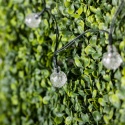 Girlanda Solarna Ogrodowa 100x LED Ozdobne Kuleczki 16.86m 3000K Ciepła