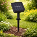 Girlanda Solarna Ogrodowa 7,6m 20 LED Lampioniki Ciepłe Światło Taras Boho