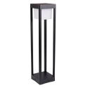 LUMILED SŁUPEK OGRODOWY LED QUERCUS 80CM 12W 3000K CZARNY IP54 NOWOCZESNY