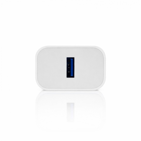 Ładowarka sieciowa USB-A 20W PD 3A Szybkie Ładowanie Telefon Tablet Biała