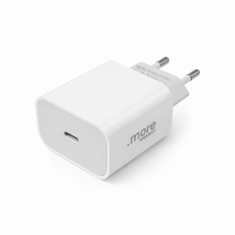 Ładowarka sieciowa USB-C 20W PD 3A Szybkie Ładowanie Telefon Tablet Biała