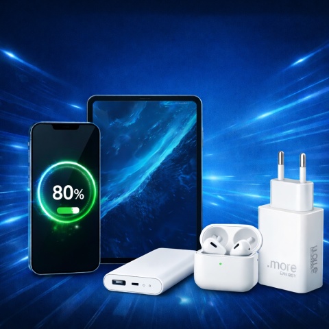 Ładowarka sieciowa USB-C 20W PD 3A Szybkie Ładowanie Telefon Tablet Biała