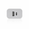 Ładowarka sieciowa USB-C USB-A 20W PD 3A Szybkie Ładowanie Telefon Tablet