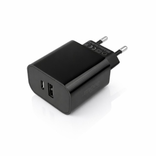 Ładowarka sieciowa USB-C USB-A 20W PD 3A Szybkie Ładowanie Telefon Tablet