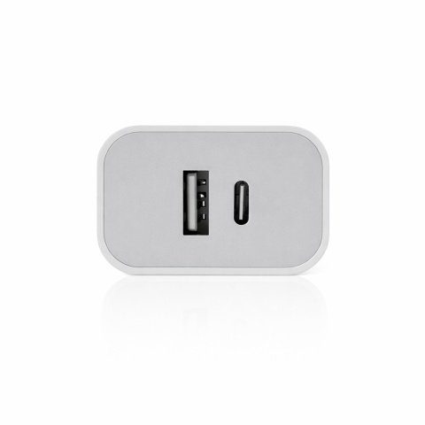 Ładowarka sieciowa USB-C USB-A 20W PD 3A Szybkie Ładowanie Telefon Tablet