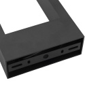 Lampa Ogrodowa Słupek Stojący LED 10W 60cm Czarny Nowoczesny Ciepły Hosta