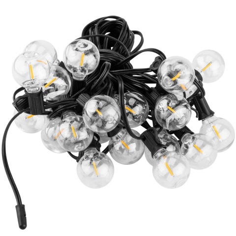 Lampa Solarna Girlanda 10m 20 LED Kulki Pilot IP44 Zewnętrzna Mocna CALLIS2
