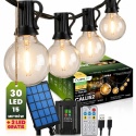 Lampa Solarna Girlanda 15m 30 LED Kulki Pilot IP44 Zewnętrzna Mocna CALLIS2