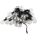 Lampa Solarna Girlanda 15m 30 LED Kulki Pilot IP44 Zewnętrzna Mocna CALLIS2