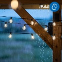 Lampa Solarna Girlanda 15m 30 LED Kulki Pilot IP44 Zewnętrzna Mocna CALLIS2