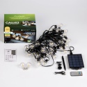 Lampa Solarna Girlanda 15m 30 LED Kulki Pilot IP44 Zewnętrzna Mocna CALLIS2