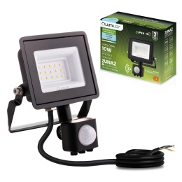 Naświetlacz LED 10W 900lm Halogen z Czujnikiem Ruchu Zewnętrzny IP44 6500K