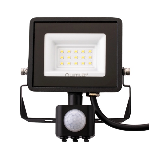 Naświetlacz LED 10W 900lm Halogen z Czujnikiem Ruchu Zewnętrzny IP44 6500K