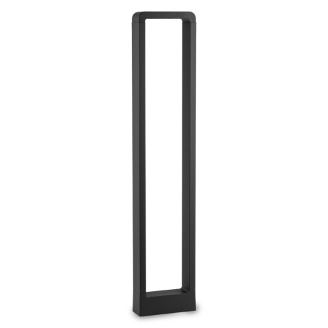 Słupek Ogrodowy LED 10W Lampa Zewnętrzna 80cm Czarna Nowoczesna Erica 4000K