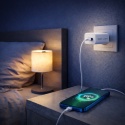 Szybka Magiczne Lampki Ładowarka Sieciowa USB 20W Fast Charge Biała Mocna