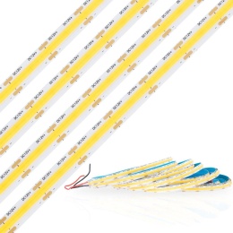 Taśma LED COB 320LED 10W/m 3000K 900lm/m IP20 12V DC 5m