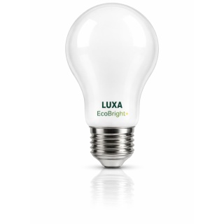 ŻARÓWKA LED E27 FILAMENT KLASA B A 60 4W 806LM = 60W 4000K LUXA EcoBright+