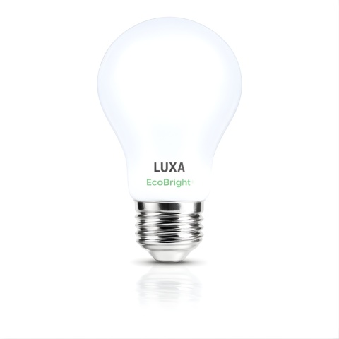 Ekologiczna żarówka LED Luxa EcoBright 5,5W zastępująca 75W – klasa energetyczna B.