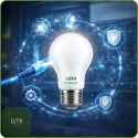 Żarówka LED E27 75W odpowiednik – mocne światło zamknięte w szklanym filamencie.