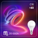 Żarówka LED E14 Kulka P45 8W = 60W 880lm 3000K Ciepła 180° LUMILED