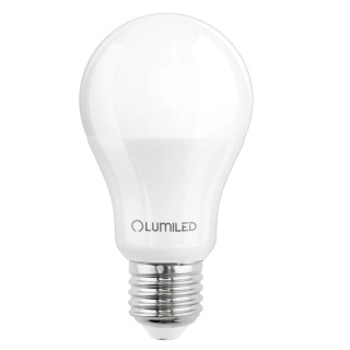 Żarówka LED E27 A60 10W = 75W 1100lm 6500K Zimna 260° LUMILED