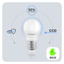 Żarówka LED E27 A60 10W = 75W 1100lm 6500K Zimna 260° LUMILED