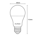 Żarówka LED E27 A60 10W = 75W 1100lm 6500K Zimna 260° LUMILED