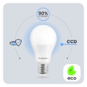 Żarówka LED E27 A60 13W = 100W 1521lm 6500K Zimna 260° LUMILED