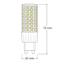 Żarówka LED G9 7W 700lm Super Jasna Ciepła Barwa 3000K Kapsułka Wydajna