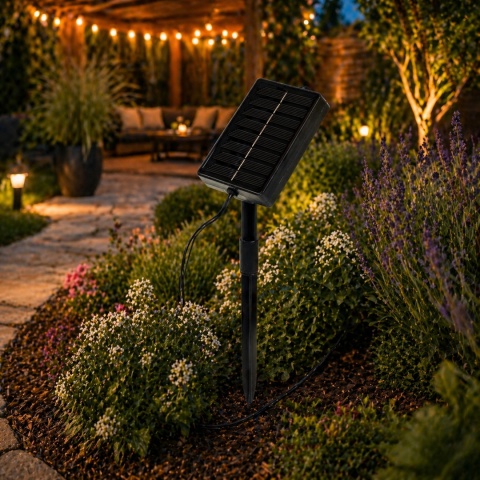 Girlanda Solarna 13,6m 40x LED Kulki Ogrodowa na Balkon Taras Gladi 3 IP44