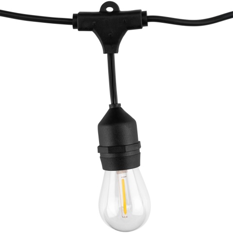 Girlanda Solarna Ogrodowa 10,4m 15x LED Żarówki Pilot Ciepła Sollis2 IP65