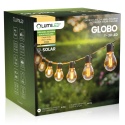 Girlanda Solarna Ogrodowa 10,7m 30 LED Żarówki Retro Ciepła Zewnętrzna
