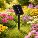 Girlanda Solarna Ogrodowa 15,05m 30x LED Żarówki Pilot Ciepła Barwa IP44
