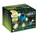 Girlanda Solarna Ogrodowa 15m 22x LED Żarówki Pilot Ciepła Sollis2 IP65