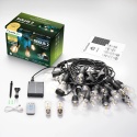Girlanda Solarna Ogrodowa 15m 22x LED Żarówki Pilot Ciepła Sollis2 IP65