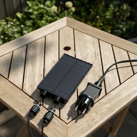 Girlanda Solarna Ogrodowa 15m 30x LED Taras Kulki Pilot 2700K Callis Pro