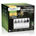 Girlanda Solarna Ogrodowa 16,7m 50 LED Kulki Pilot Timer Gladi Lumiled IP44