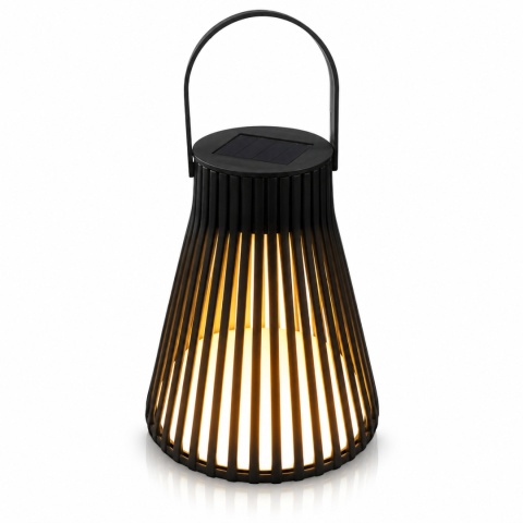 Lampa Solarna Cono Ogrodowa Stożek Nowoczesna na Taras Balkon IP44 3000K