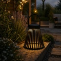 Lampa Solarna Cono Ogrodowa Stożek Nowoczesna na Taras Balkon IP44 3000K