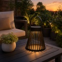 Lampa Solarna Cono Ogrodowa Stożek Nowoczesna na Taras Balkon IP44 3000K