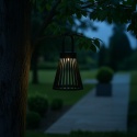 Lampa Solarna Cono Ogrodowa Stożek Nowoczesna na Taras Balkon IP44 3000K