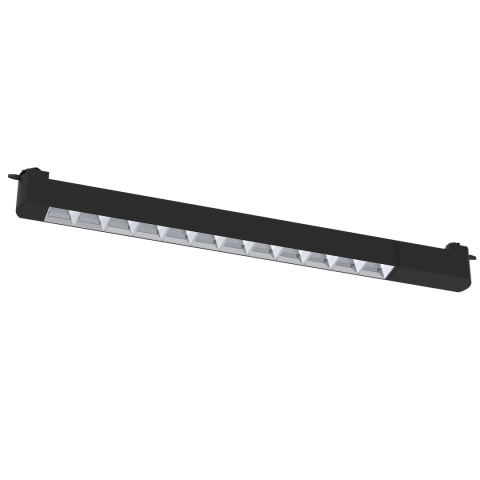 Lampa Szynowa CYBER 28 W LED 4000K Czarna do Szynoprzewodu 1-Obwodowego v2.0