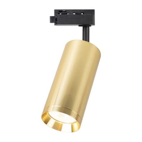 Lampa Szynowa MICA 1xGU10 Złota do Szynoprzewodu 1-Obwodowego v2.0