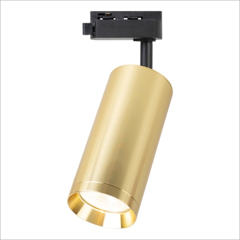 Lampa Szynowa MICA 1xGU10 Złota do Szynoprzewodu 1-Obwodowego v2.0