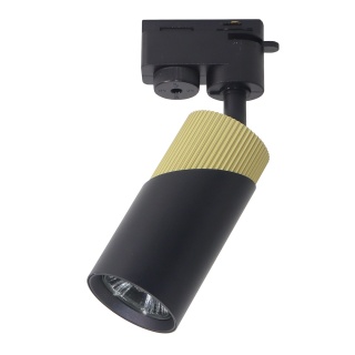 Lampa Szynowa NEO 1xGU10 Czarno-Złota do Szynoprzewodu 1-Obwodowego v2.0