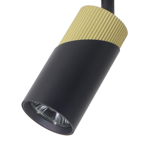 Lampa Szynowa NEO 1xGU10 Czarno-Złota do Szynoprzewodu 1-Obwodowego v2.0