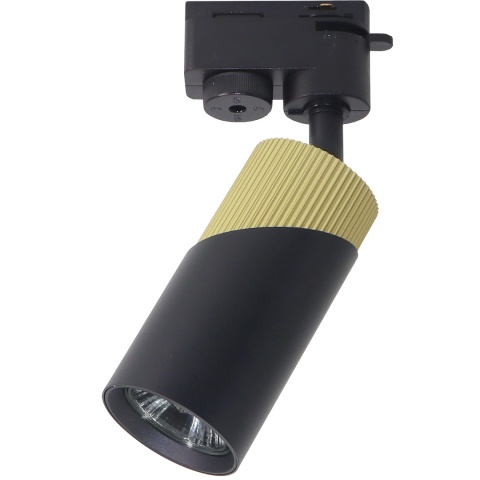 Lampa Szynowa NEO 1xGU10 Czarno-Złota do Szynoprzewodu 1-Obwodowego v2.0